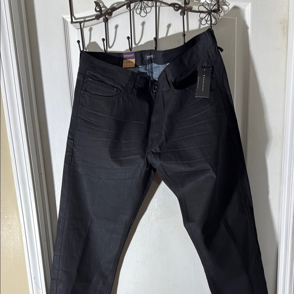 BNWT Sean John Black Straight Fit Jeans - Picture 6 of 7